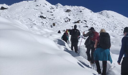 Camp de base de l'Everest