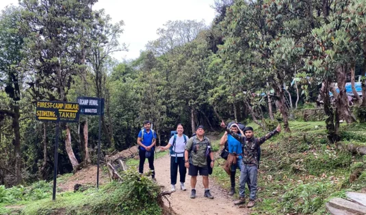 On a way to high camp