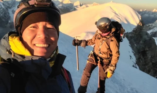 Selfie with Guest - Mera Peak Summit