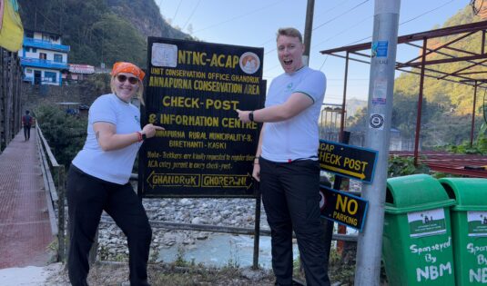 Birethati check point trekking starting place