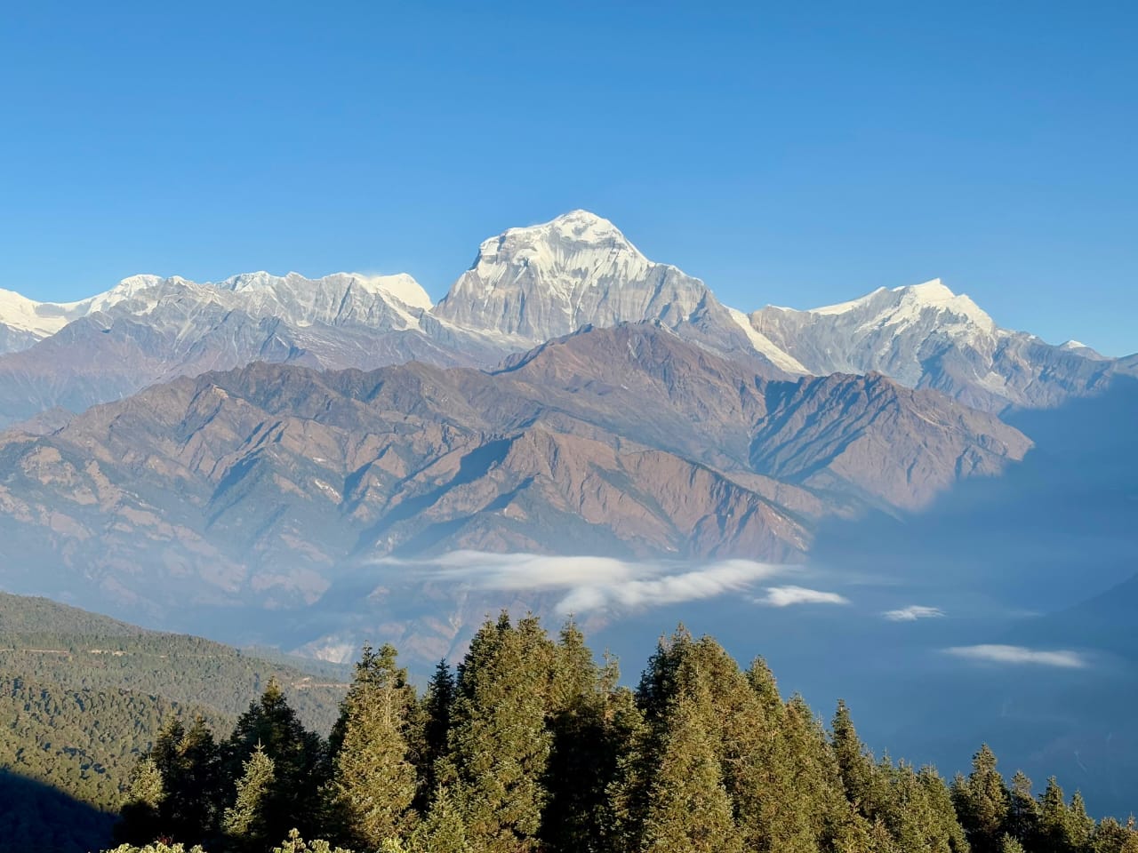 From poonhill view