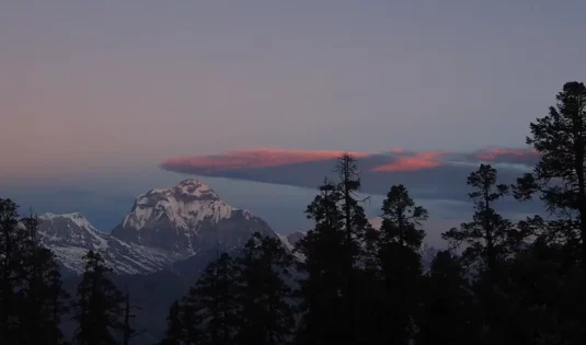 Mohare Danda Golden Sunrise