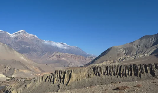 Upper Mustang Desert Landscape