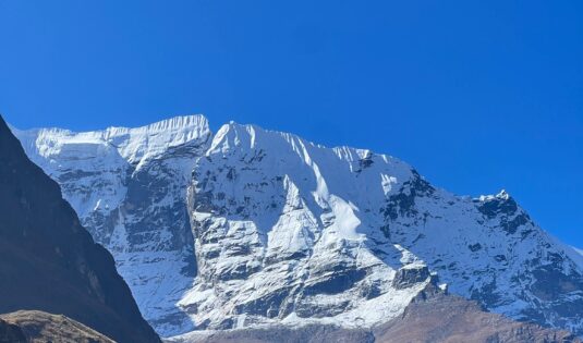 Mountain from Noth Annapurna basae camp