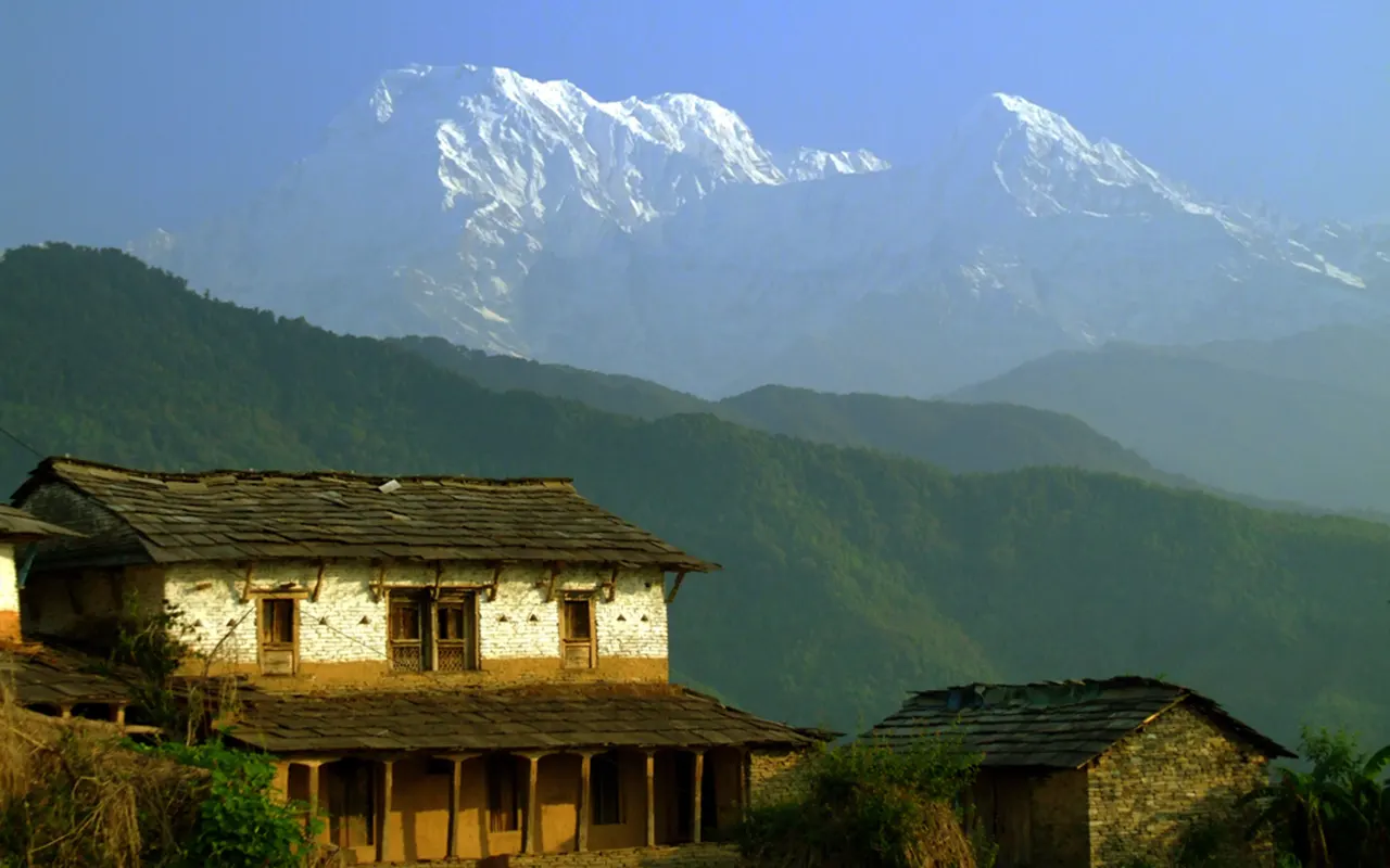 Dhampus Stone Village