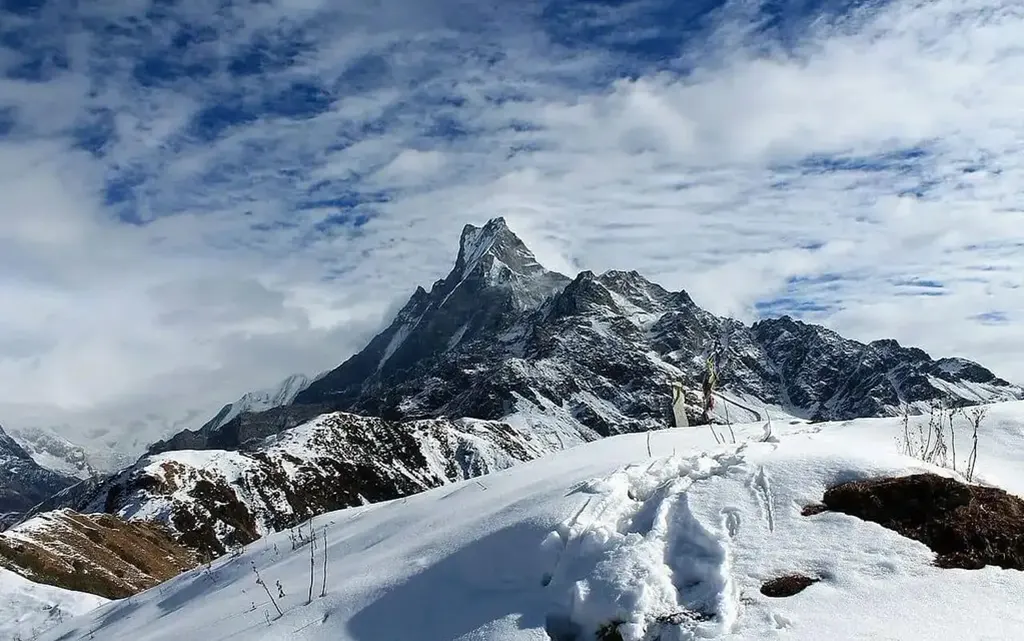 Mardi Himal Himalayan Landscape