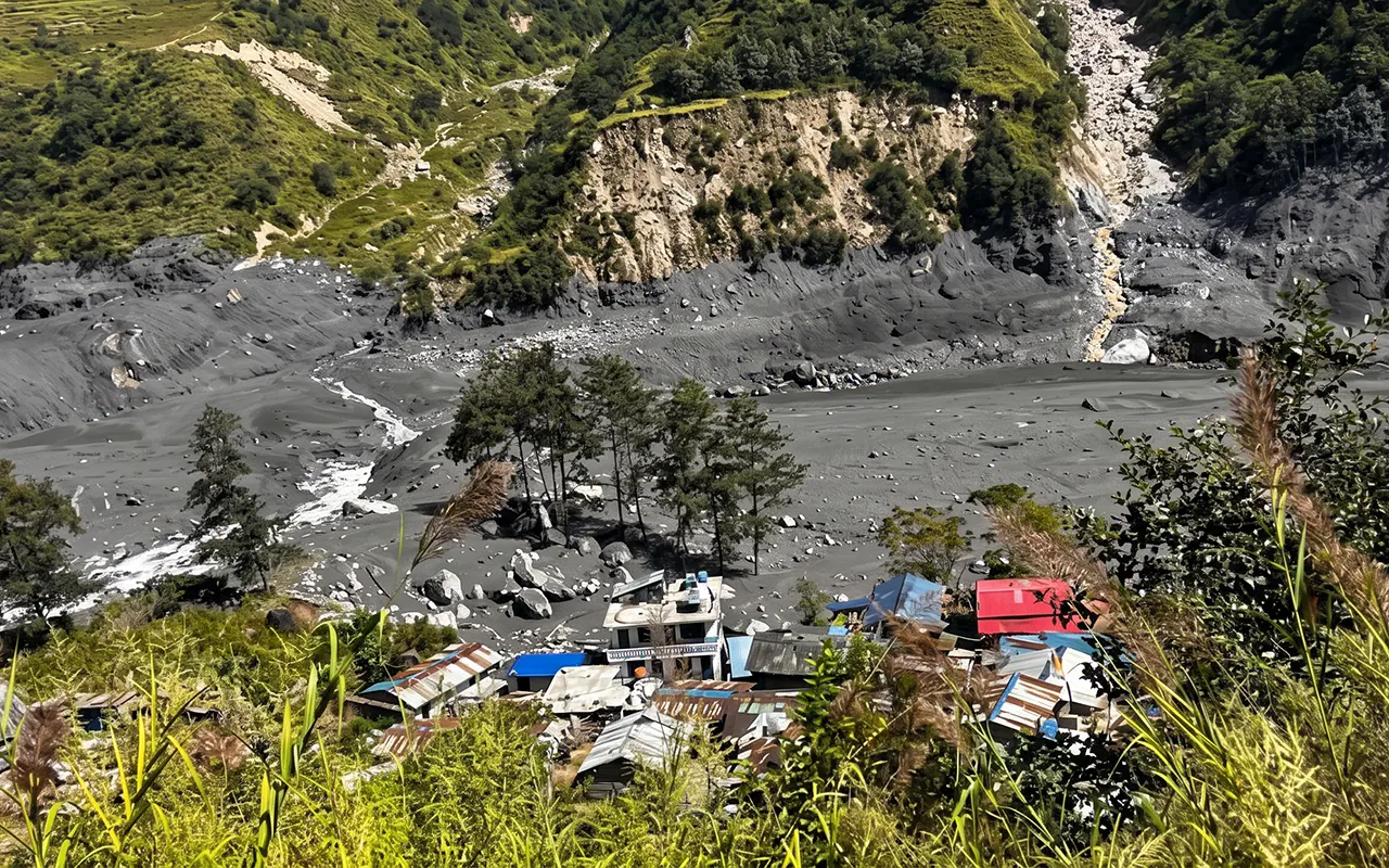 Budhi Gandaki River flood risk